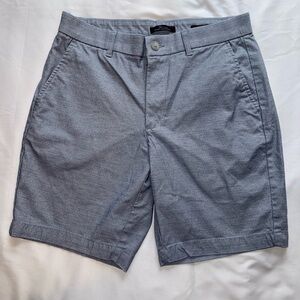 Marc Anthony Light Gray Patterned Shorts Size 32